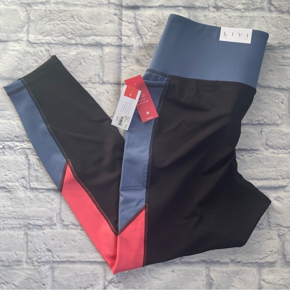 NEW Livi Active Colorblock Leggings - Picture 4 of 4